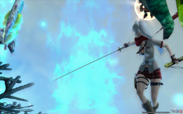 銀弧一閃〆虹描く！